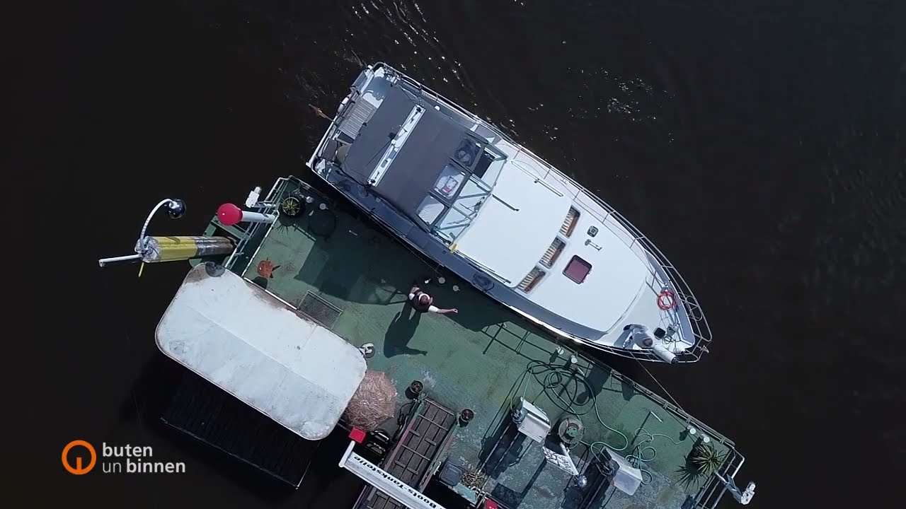 Tobias Wilder und seine Bootstankstelle