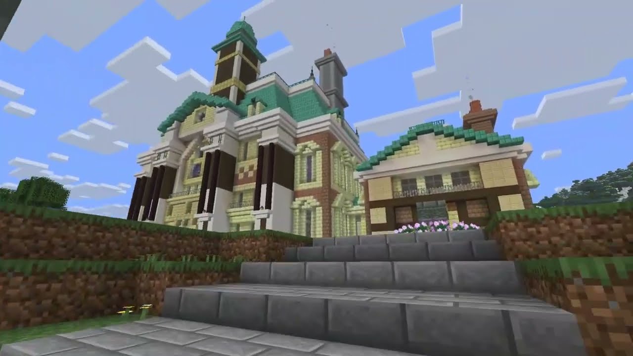 Joestar Mansion from JJBA in Minecraft (updated)