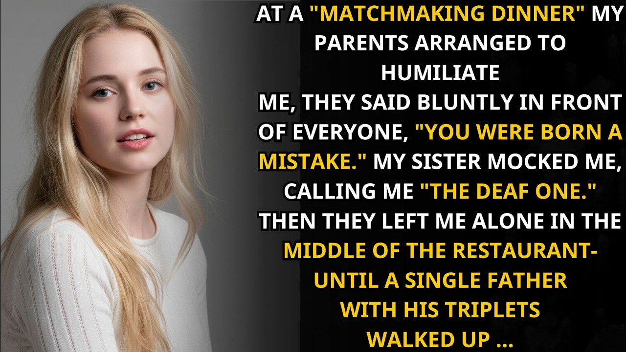 They Humiliated Me at Dinner — Then a Powerful Dad Walked In