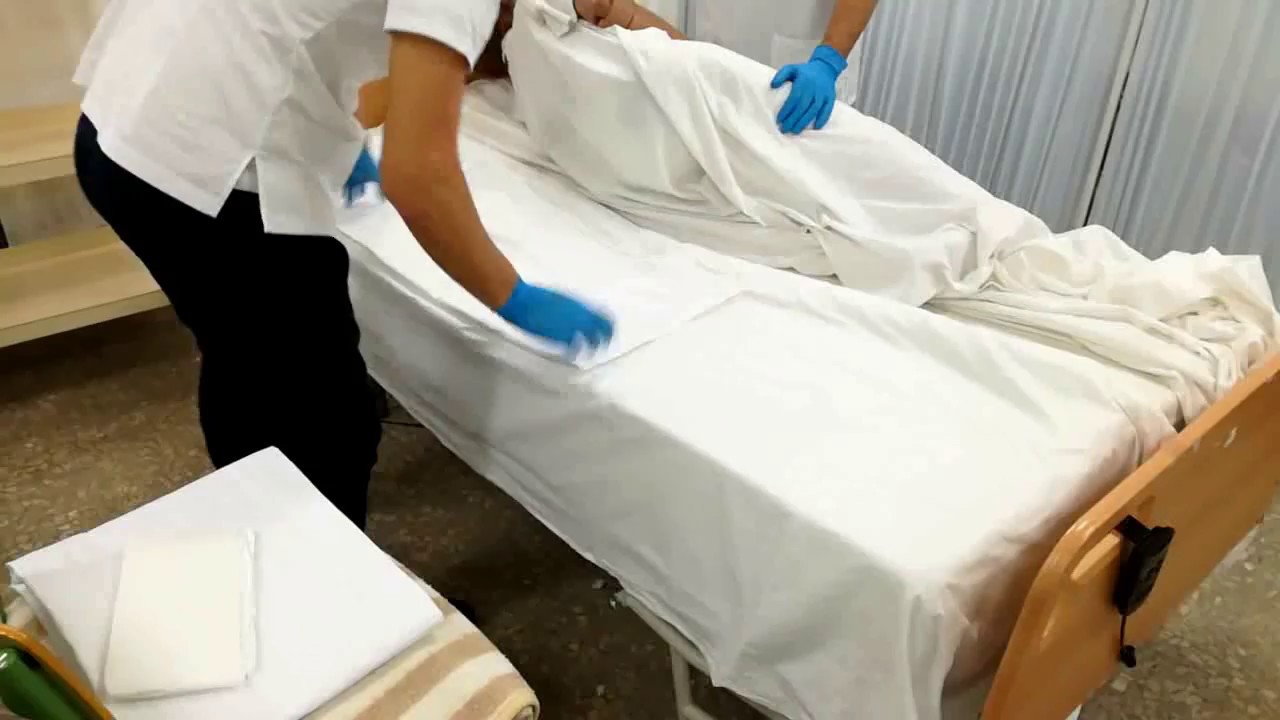 Método para hacer la cama ocupada