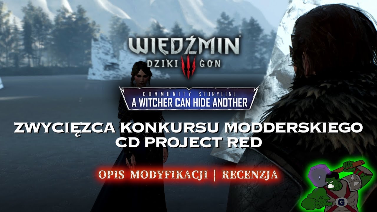 WIEDŹMIN 3 A WITCHER CAN HIDE ANOTHER - zwycięzca konkursu modderskiego od CD Project Red | Recenzja