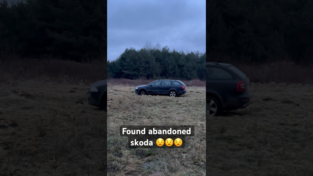 🫣😧 JUST FOUND ABANDONED SKODA SCOUT SOMEWHERE IN FOREST 😧🫣
