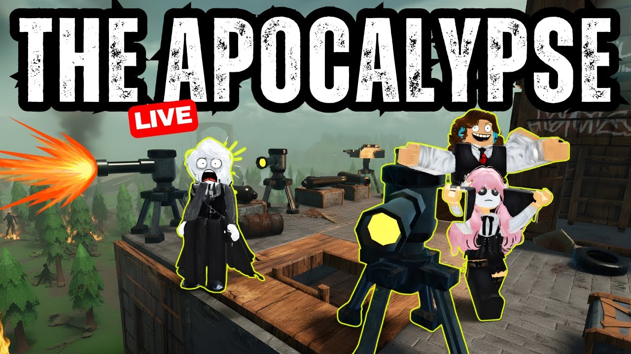 IMPOSSIBLE BASE DEFENSE! Surviving The Apocalypse with Viewers (Roblox Challenge)
