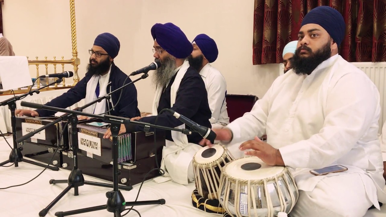 Bhai Manpreet Singh Kanpuri - UK Tour 2017 - Asa Ki Vaar Kirtan - Martindale Road Gurdwara