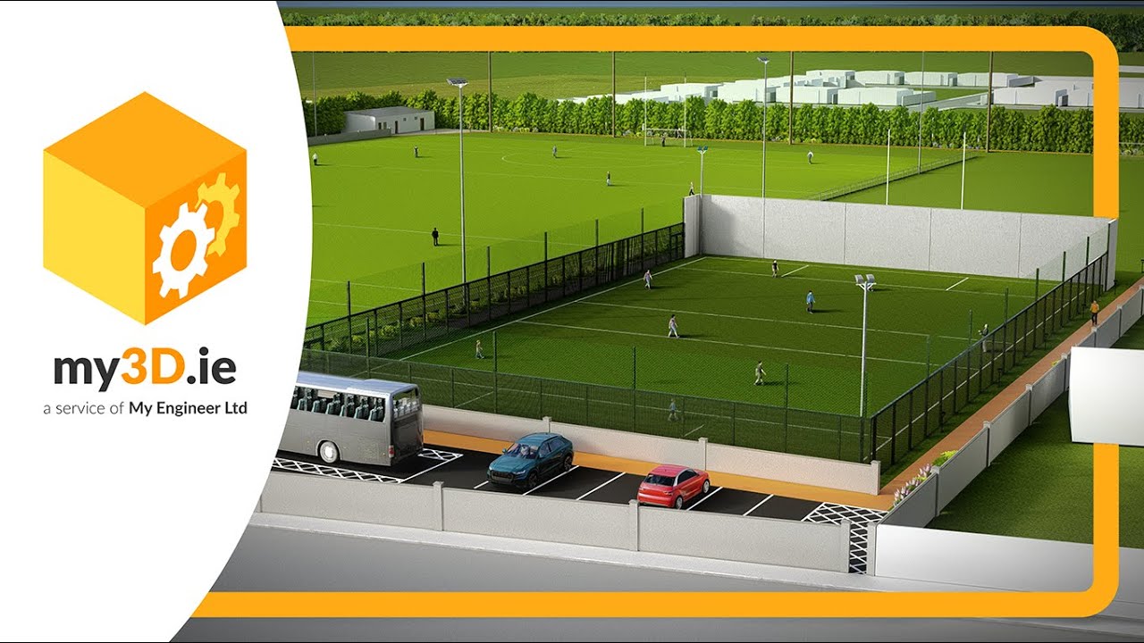 Headford GAA & St.Fursey's LGFA | my3D.ie Architectural Visualisation Ireland