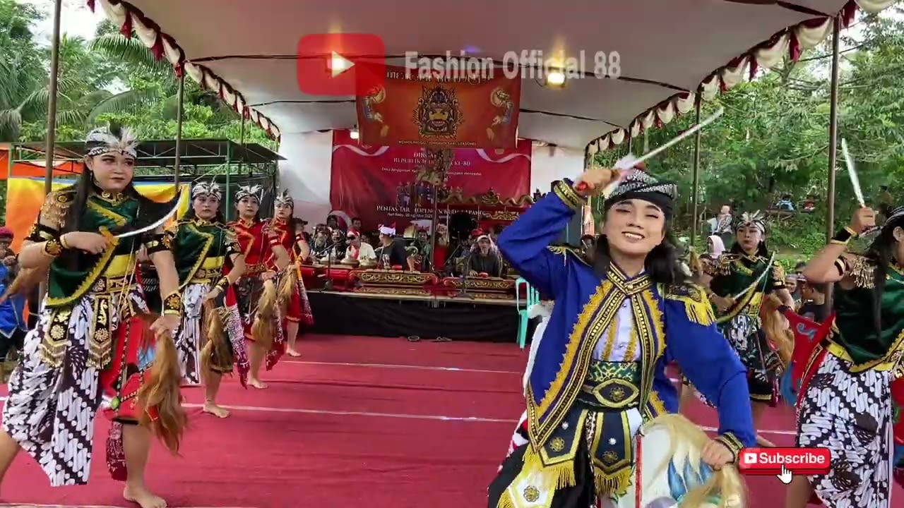 SRIKANDI MEKAR BUDAYA WONOLINGGO LEKSONO DI LAPANGAN JONGGOLSARI #lenggerwonosobo 
