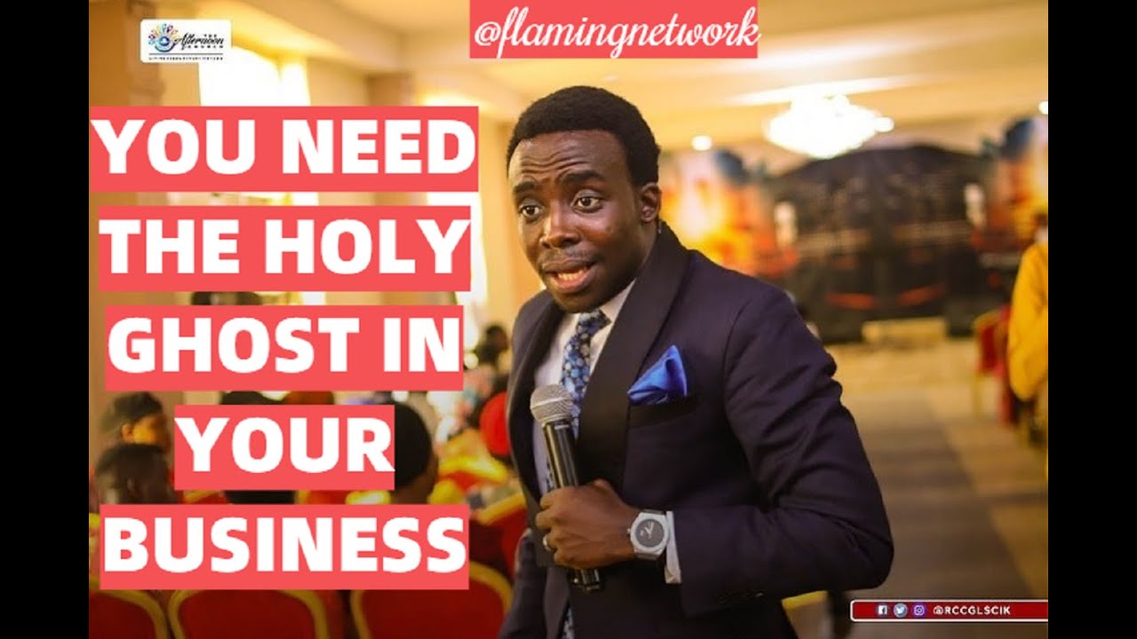 YOU NEED THE HOLY GHOST IN YOUR BUSINESS- SEE HOW