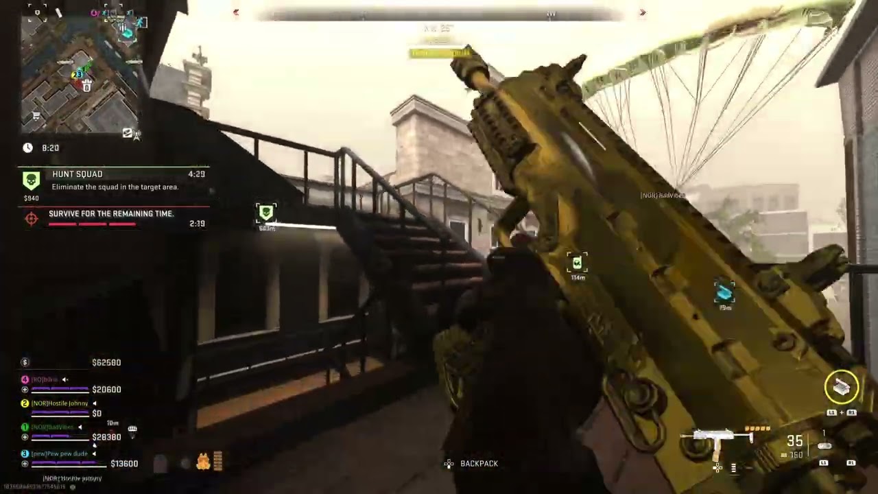 CoD DMZ Vondel - a good run with Hostile Johnny and BadVibes
