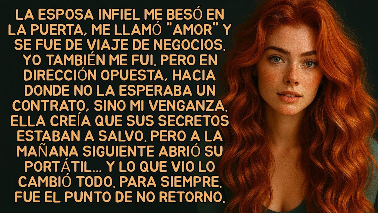 La esposa infiel me besó en la puerta, me llamó 