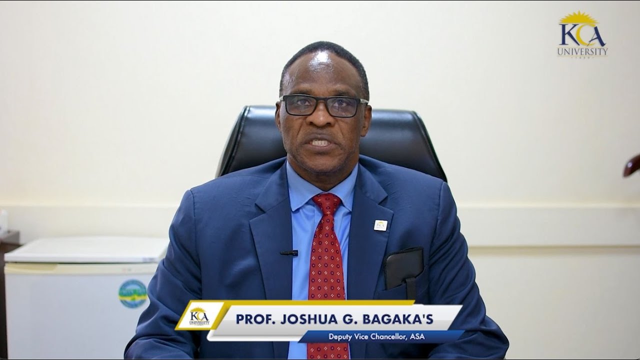 KCA University | 14th Graduation | Prof. Joshua G. Bagaka - DVC Academic & Student Affairs
