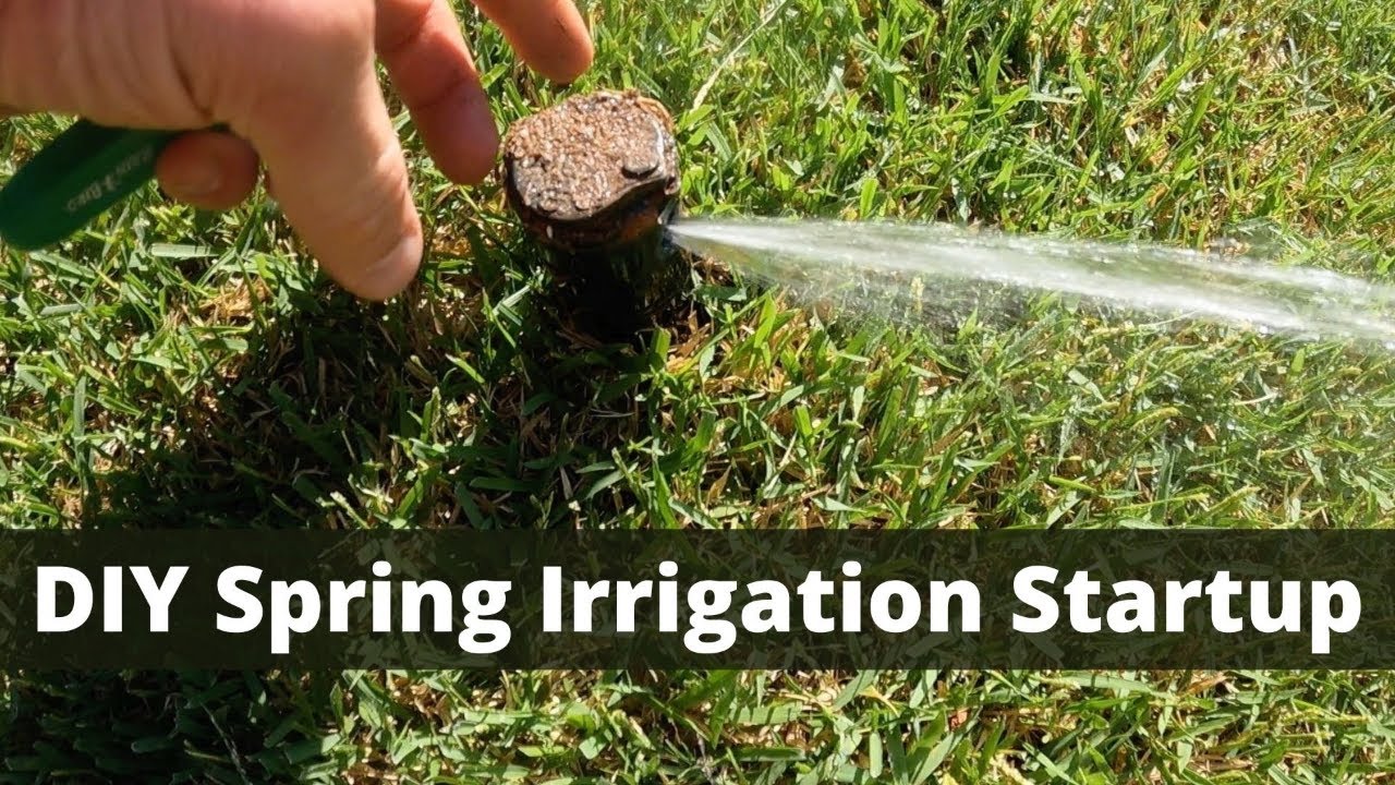 How to Start Up Irrigation System After Winter // Irrigation Start Up Procedure