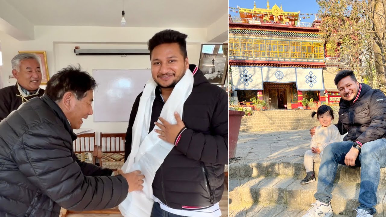 Part - 3 TCV Dharamshala And Norbulinka 😍 Enjoying @sandeepbhatt