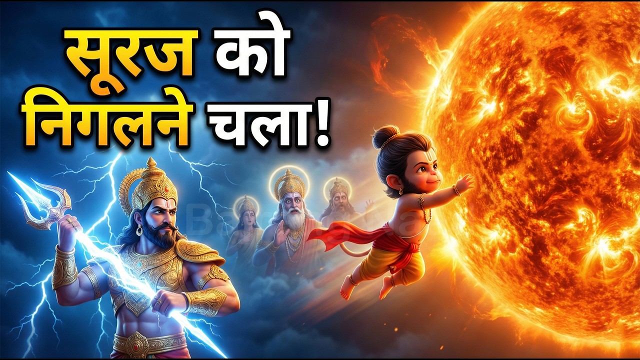 Baby Hanuman Bhakti Song 🌙 | बाल हनुमान की दिव्य लोरी | Soothing Ram Naam Music