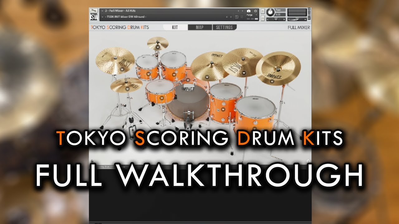 Полное прохождение набора ударных инструментов Tokyo Scoring