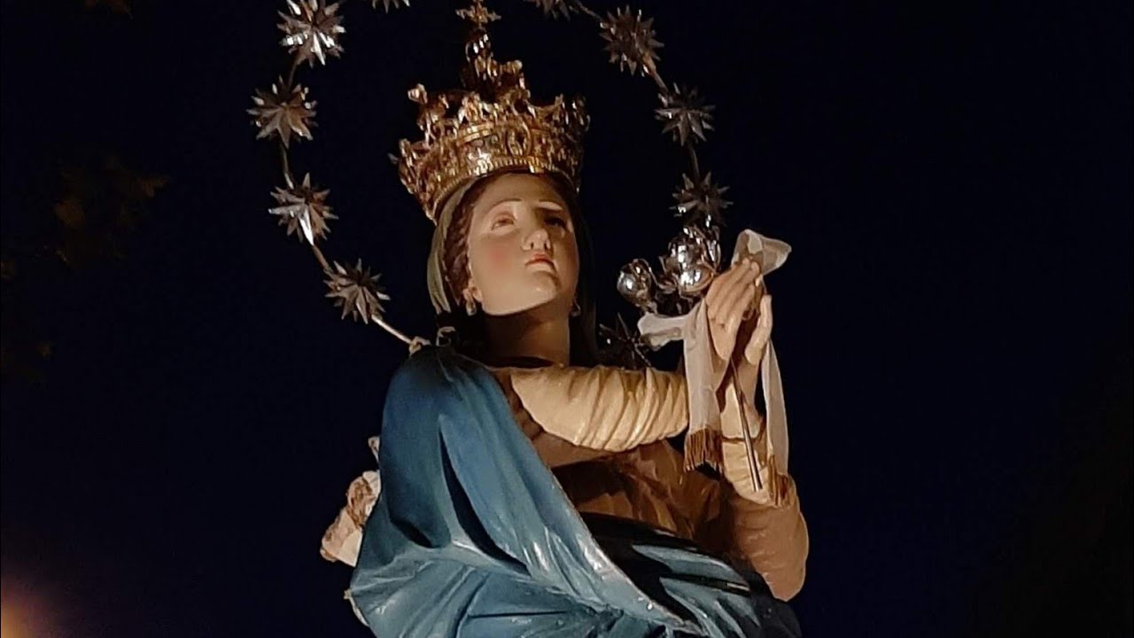 (PALERMO) PROCESSIONE DELL'IMMACOLATA CONCEZIONE DELLA CONSOLAZIONE - RICORDI DEL 15 DICEMBRE 2019