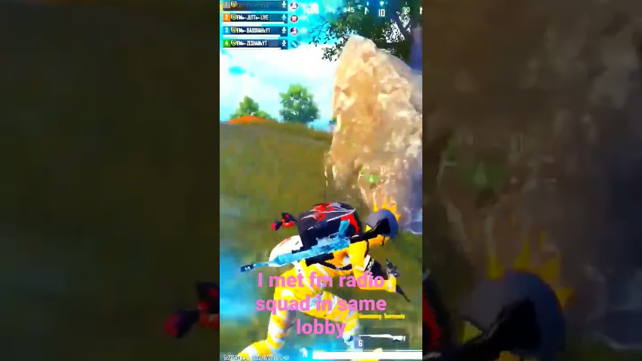 i met fm radio squad😍 Fm reaction on My jump😆😆😆