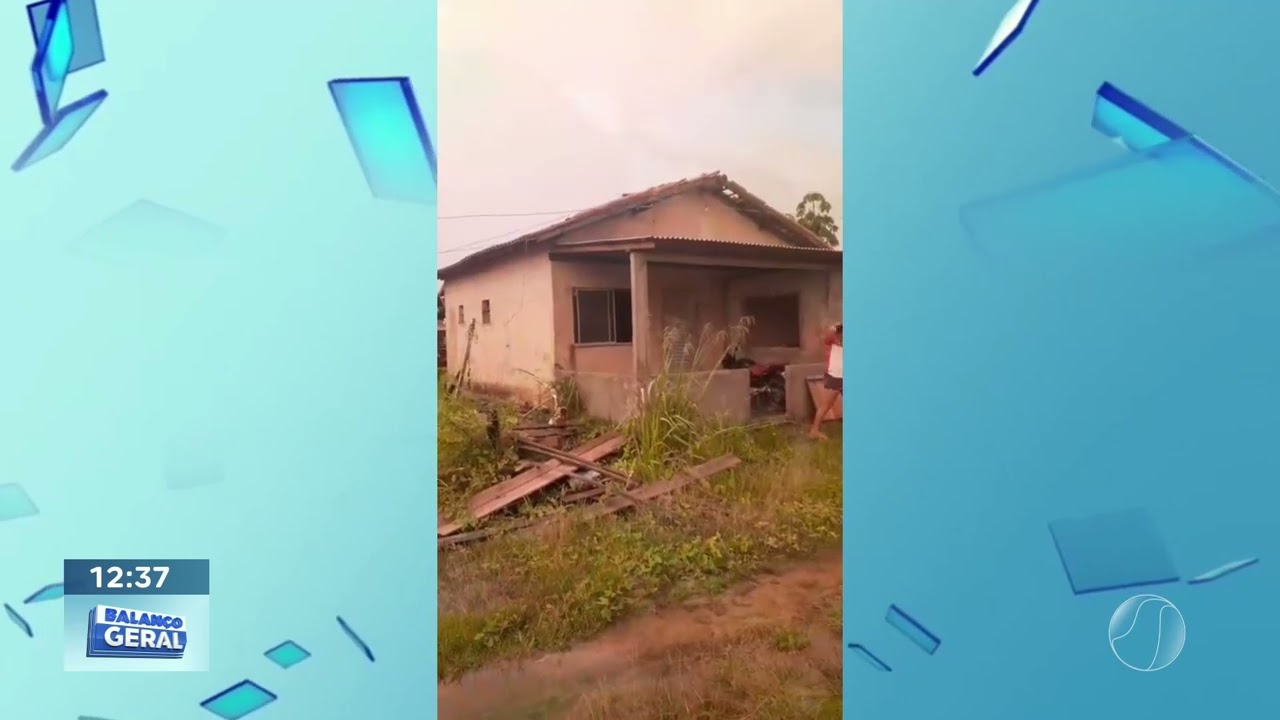 Destruição e muito prejuízo após tempestade no Marajó