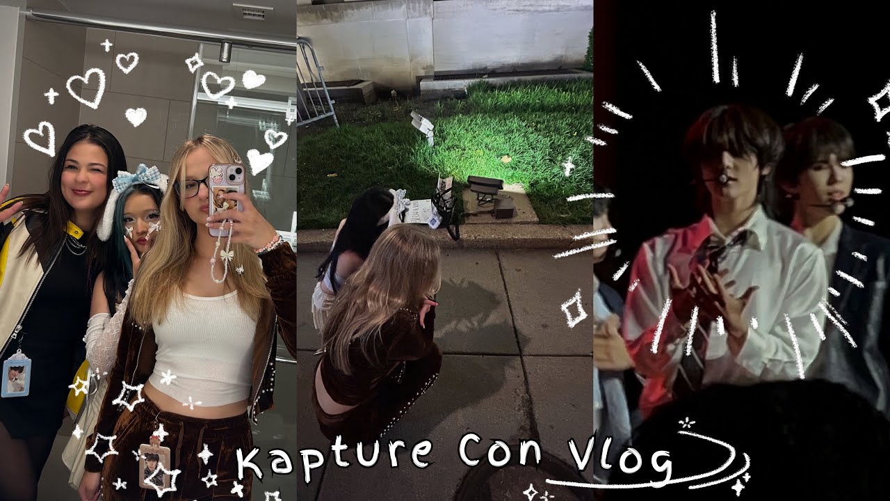 Kapture Con Vlog | [ Ampers&one, Blackswan, and Hohyun! ]