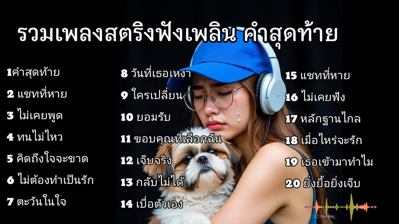รวมเพลงสตริงฟังเพลิน คำสุดท้าย  #เพลงเศร้า 