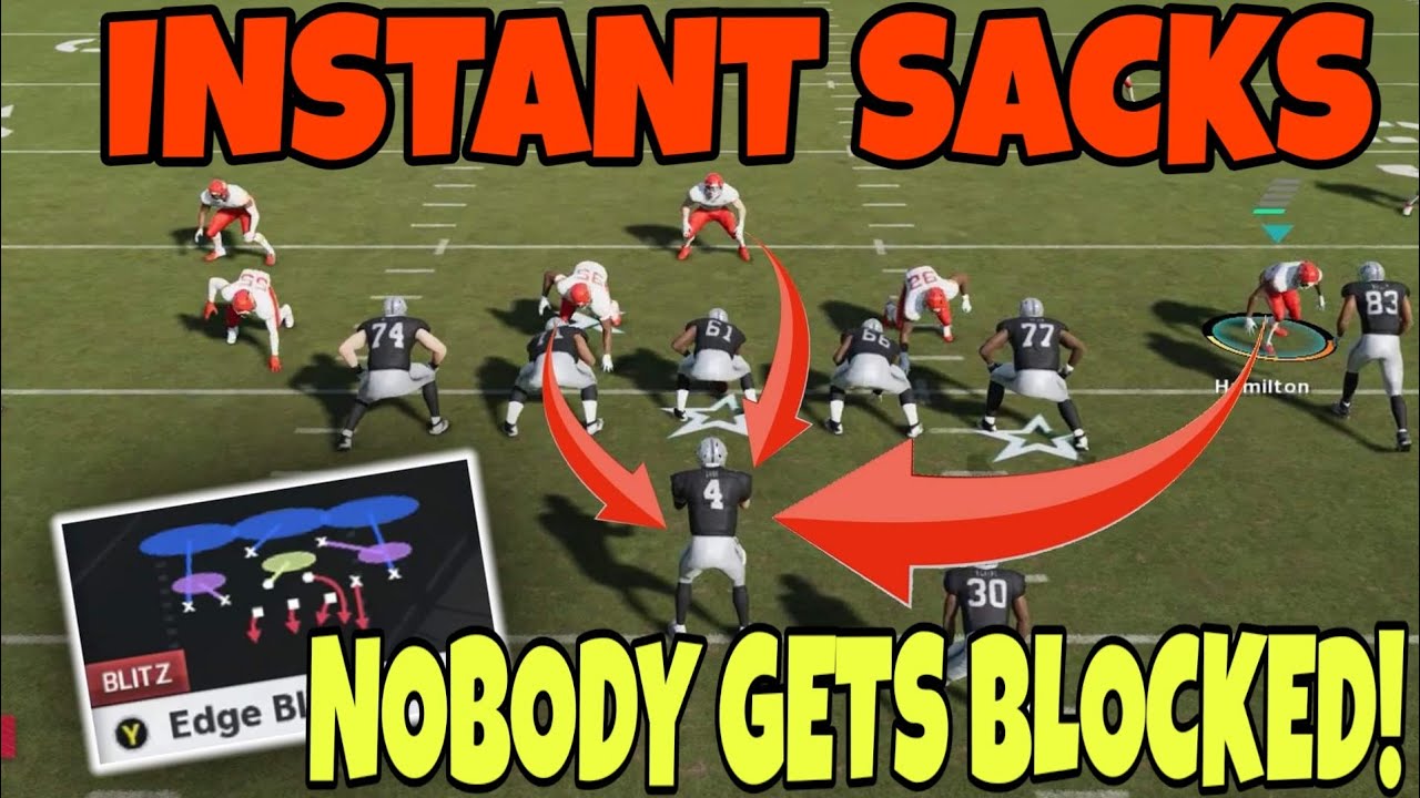 THIS BLITZ IS A GLITCH! Insane 🔥Heat🔥 From Multiple UNTOUCHED Blitzers! Madden NFL 21 Defense Tips