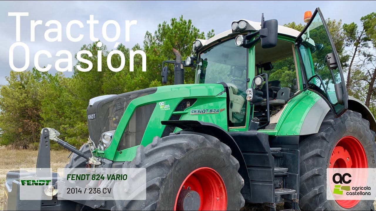 Tractor ocasi&oacute;n Fendt 824 VARIO