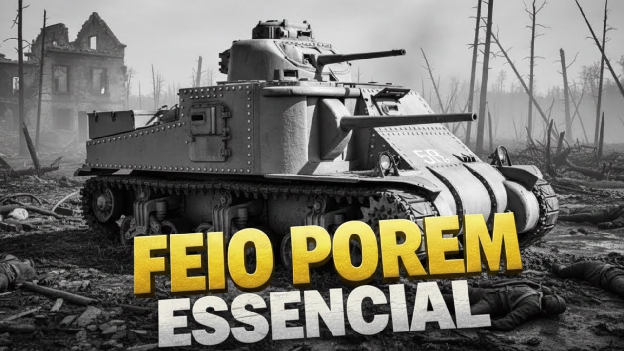 M3-Lee: O tanque improvisado que foi forçado a enfrentar a segunda guerra