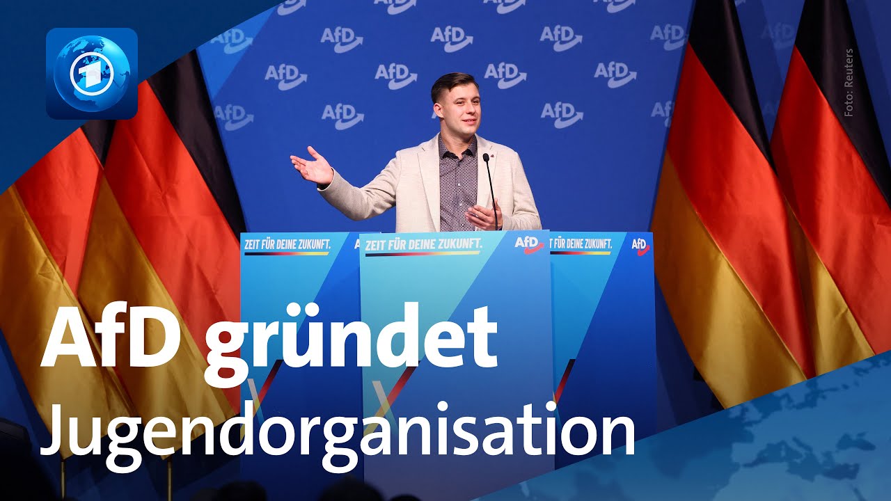 Proteste vor der Halle: AfD gr&uuml;ndet neue Jugendorganisation