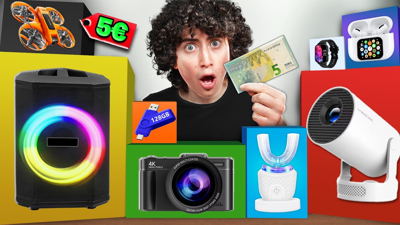Ho Comprato Tutti i PRODOTTI TECH PIÙ ECONOMICI di INTERNET! *fanno schifo?*