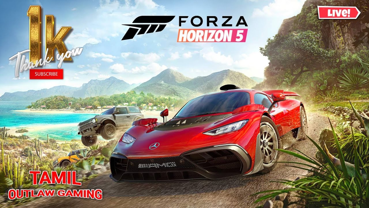 🔴1000 PER FESTIVAL IN FORZA HORIZON 5 | #tamilgamer #forzahorizon5 #livestream #rtamiloutlawgaming