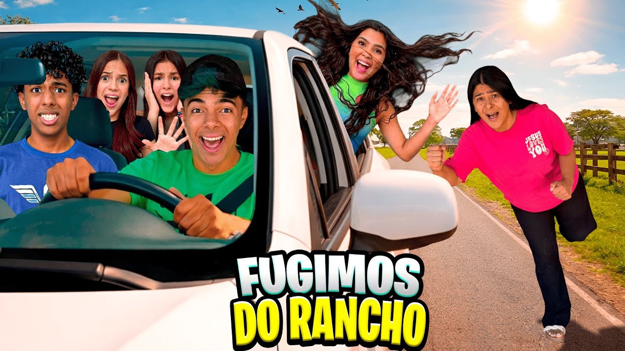 ESTEVÃO FUGIU DO RANCHO COM OS AMIGOS ESCONDIDO DOS PAIS!!😱😱 *Lorena e Gabriel pegaram galinhas