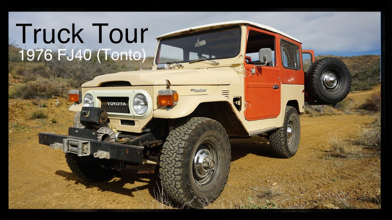 Our 1976 FJ40 Land Cruiser (Tonto)