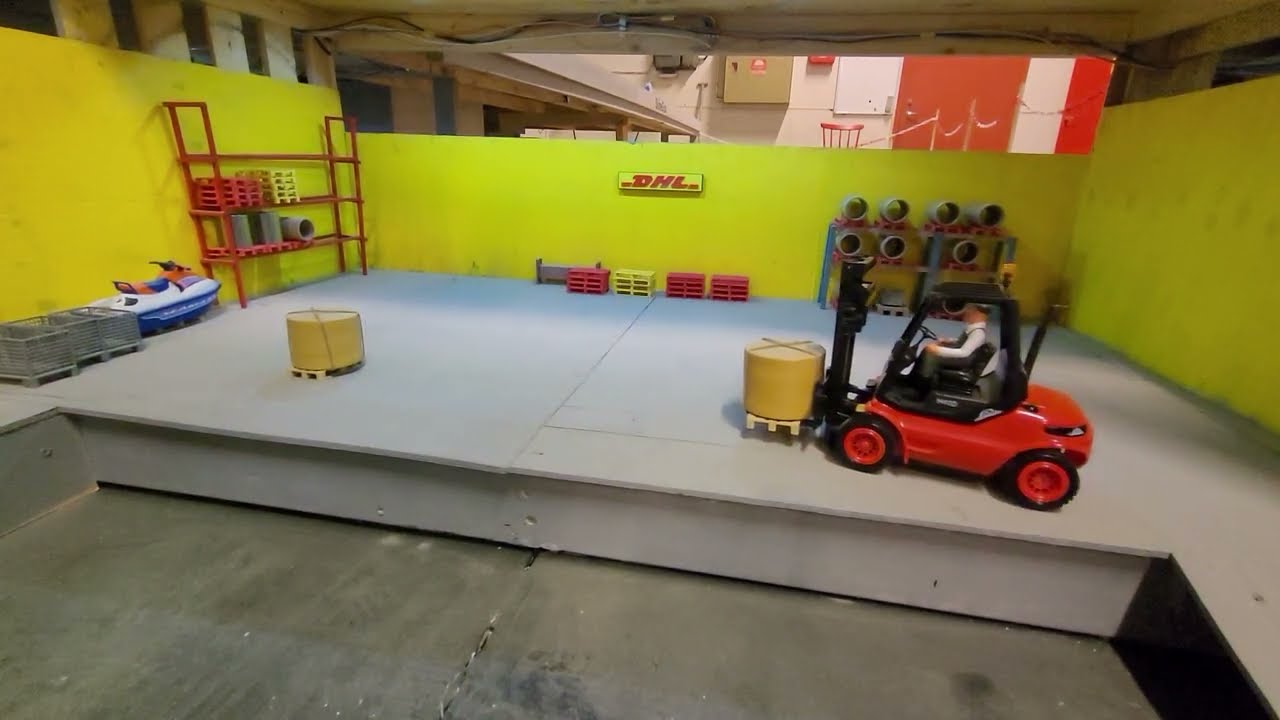 RC Forklift Linde H40D 1/14