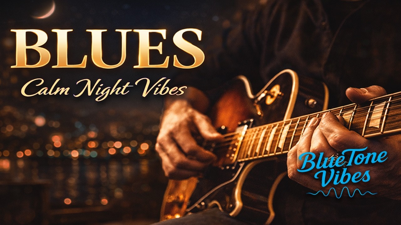Calm Night Vibes – Deep Soulful Blues Guitar Instrumental | Vol.35