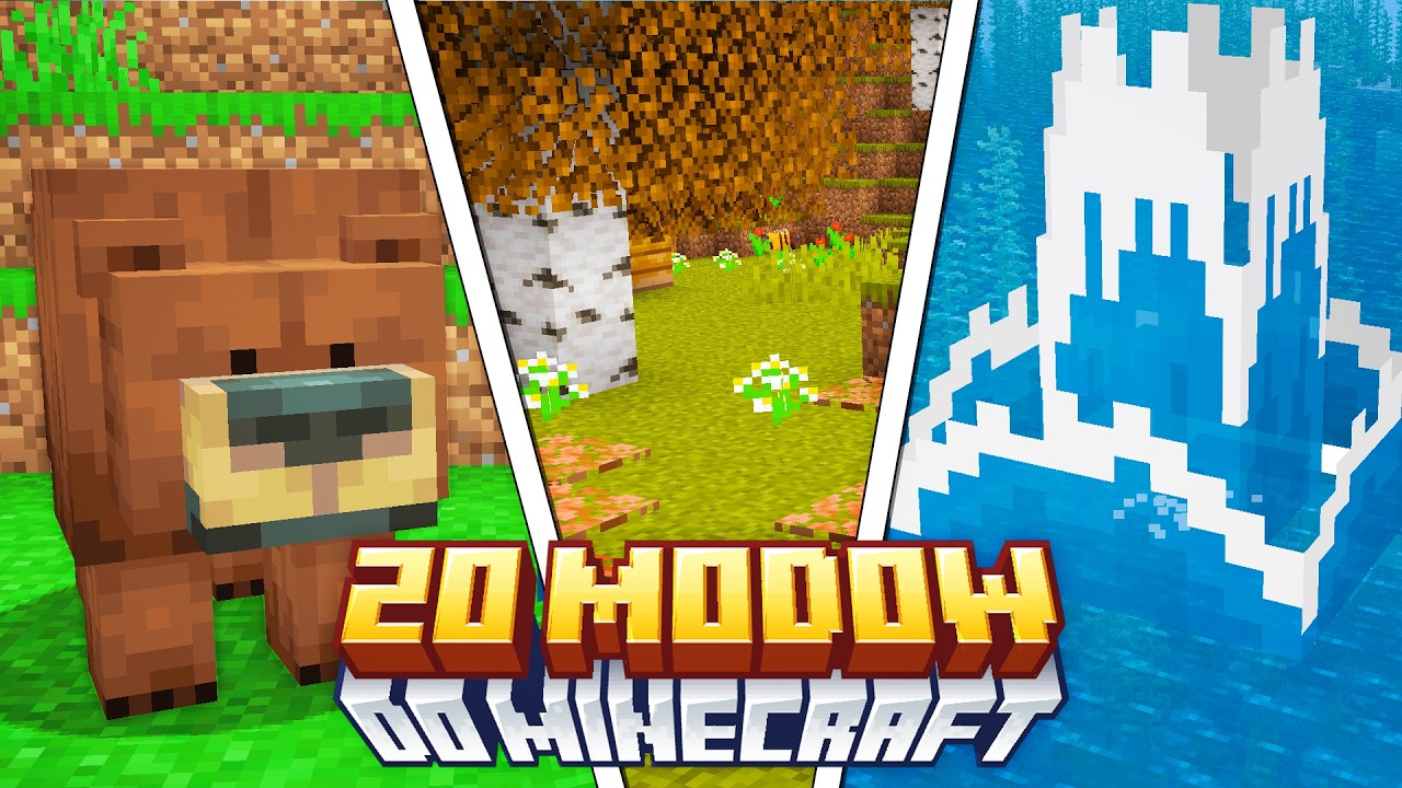 Te mody powinny być w vanilla Minecraft!