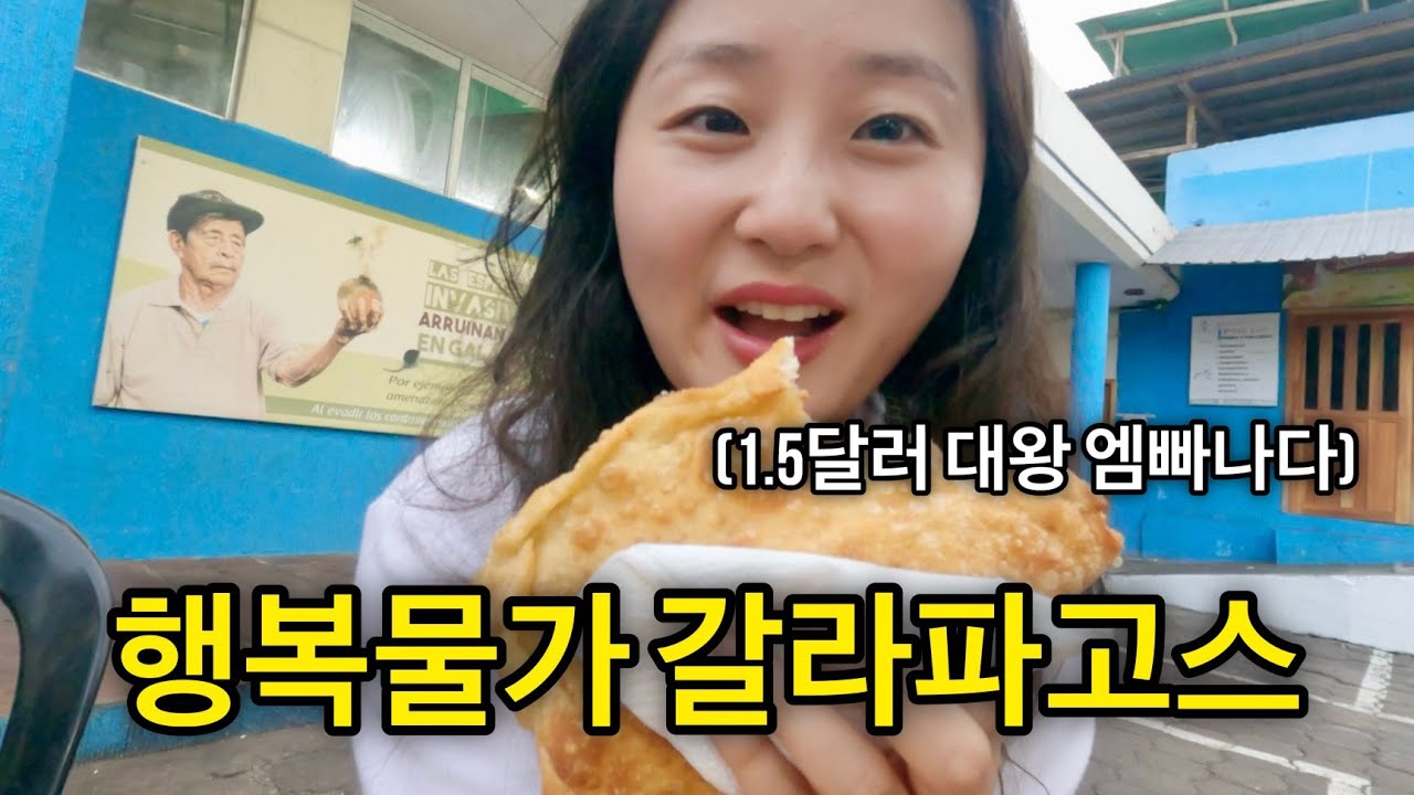 🇪🇨Ep.3 남미여행 마지막편! 스프+메인+음료까지 단돈 5달러! 극악물가라고 소문난 갈라파고스 안비싼데..?