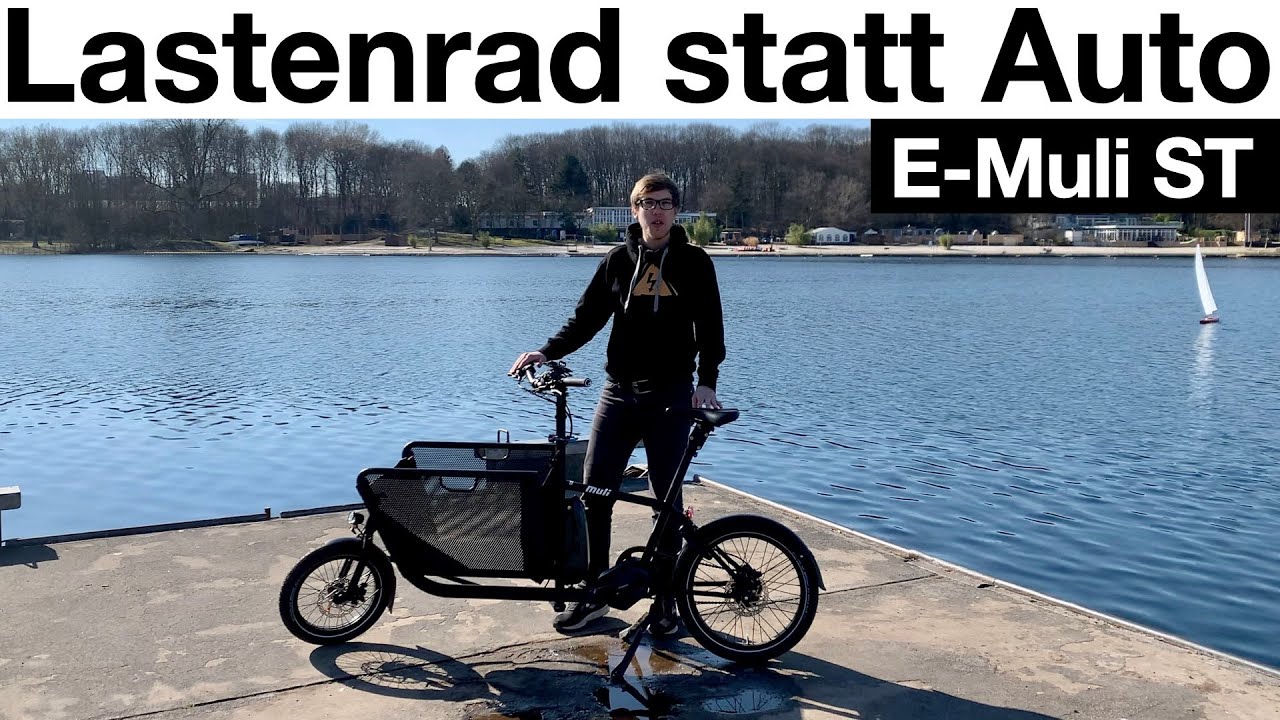 Lastenrad statt Auto? E-Muli ST #StattAuto