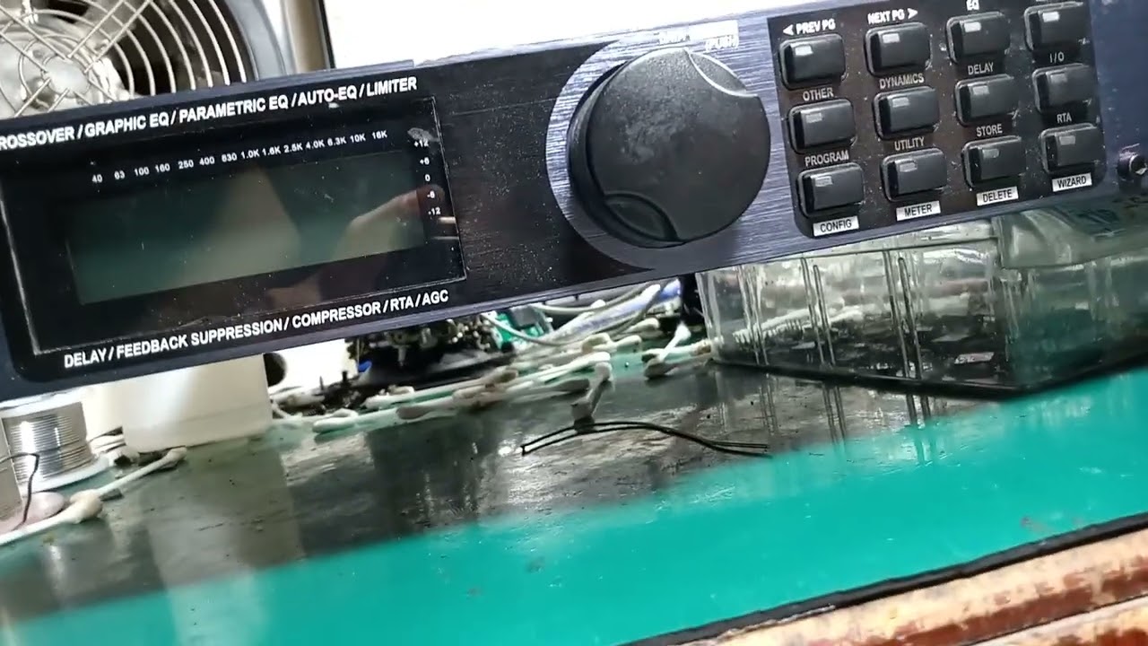 Sửa dbx DriveRack 260 cách reset khôi phục cài đặt gốc crossover dbx PA PA+ dbx 260 . lh 0979486089
