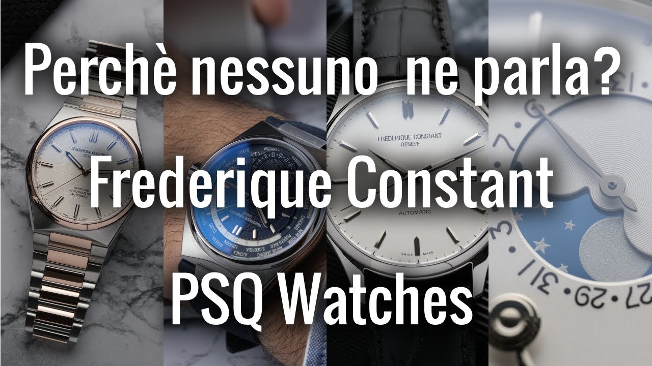 Frederique Constant : un brand in continua evoluzione | PSQ Watches