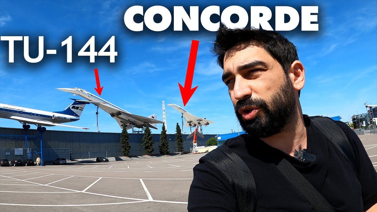 Almanya'da Concorde ve Tupolev 144'ü Ziyaret Ettim! | Sinsheim Tekonoloji Müzesi