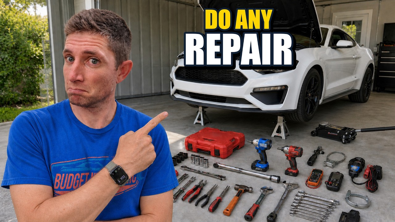 Every Tool You Need To Fix Cars At Home! (Under $2000)