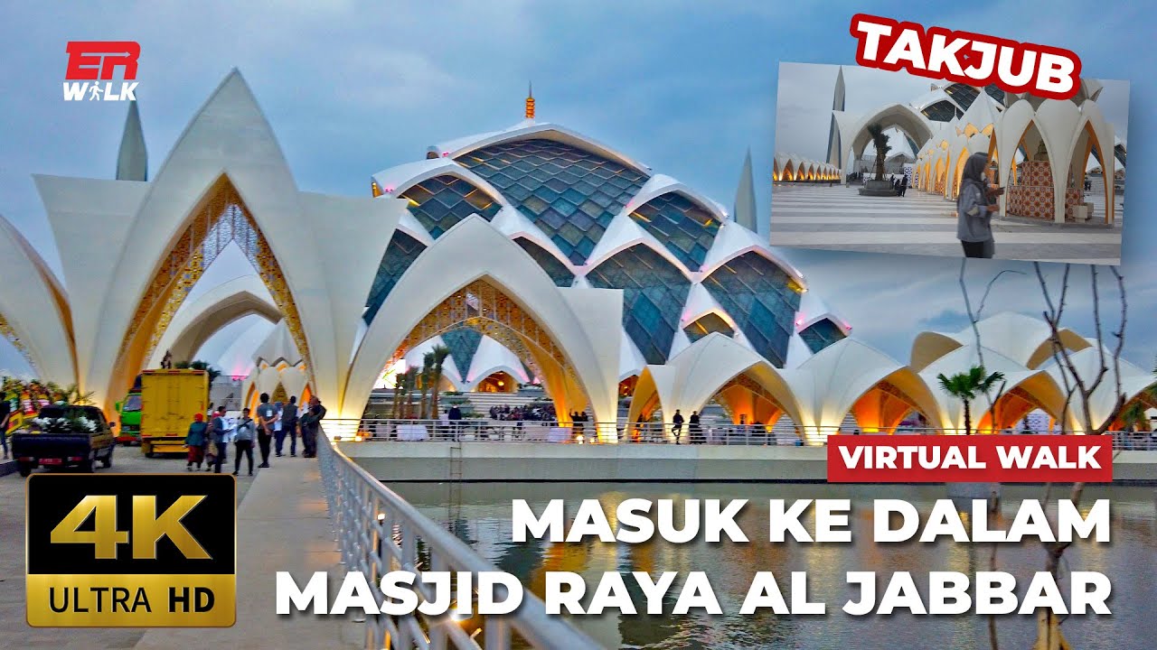 Mengintip ke dalam MASJID Terapung RAYA AL-JABBAR, Bandung sudah resmi!! | 