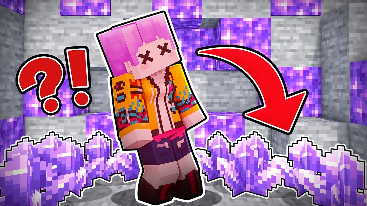 Rumi CANNOT TOUCH The Color PURPLE in Minecraft!