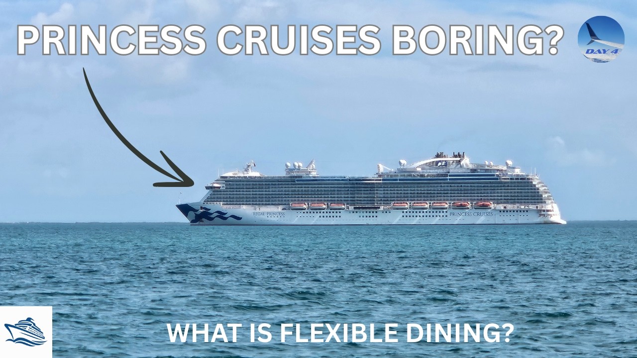 Откройте для себя лайнер Regal Princess. Что такое гибкое питание? Еда, развлечения, музыка и ноч...