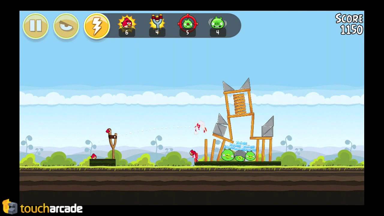 TA Plays: Angry Birds - THE 2D, physics-based puzzle game