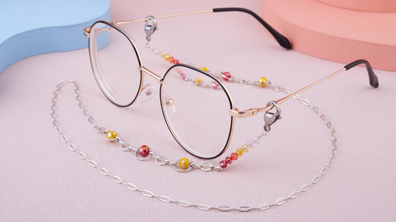 How to Make Cute and Unique Eyeglasses Chain | Eyeglass Chain Jewelry | Pandahall DIY Tutorial