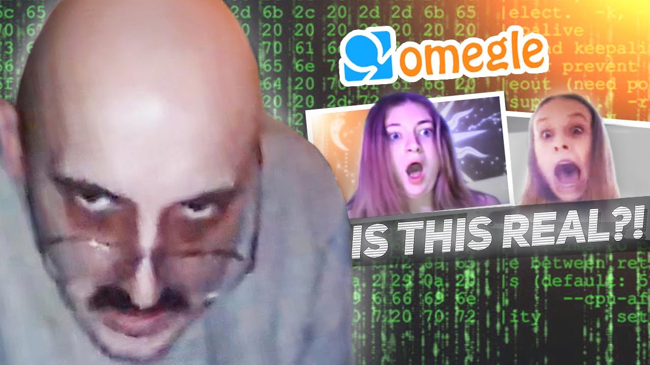 Взлом звонков через OMEGLE (смешные реакции на скримеры) Часть №23
