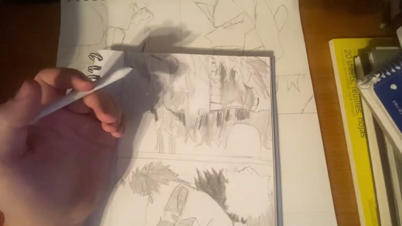 final part shigaraki and overhaul drawing