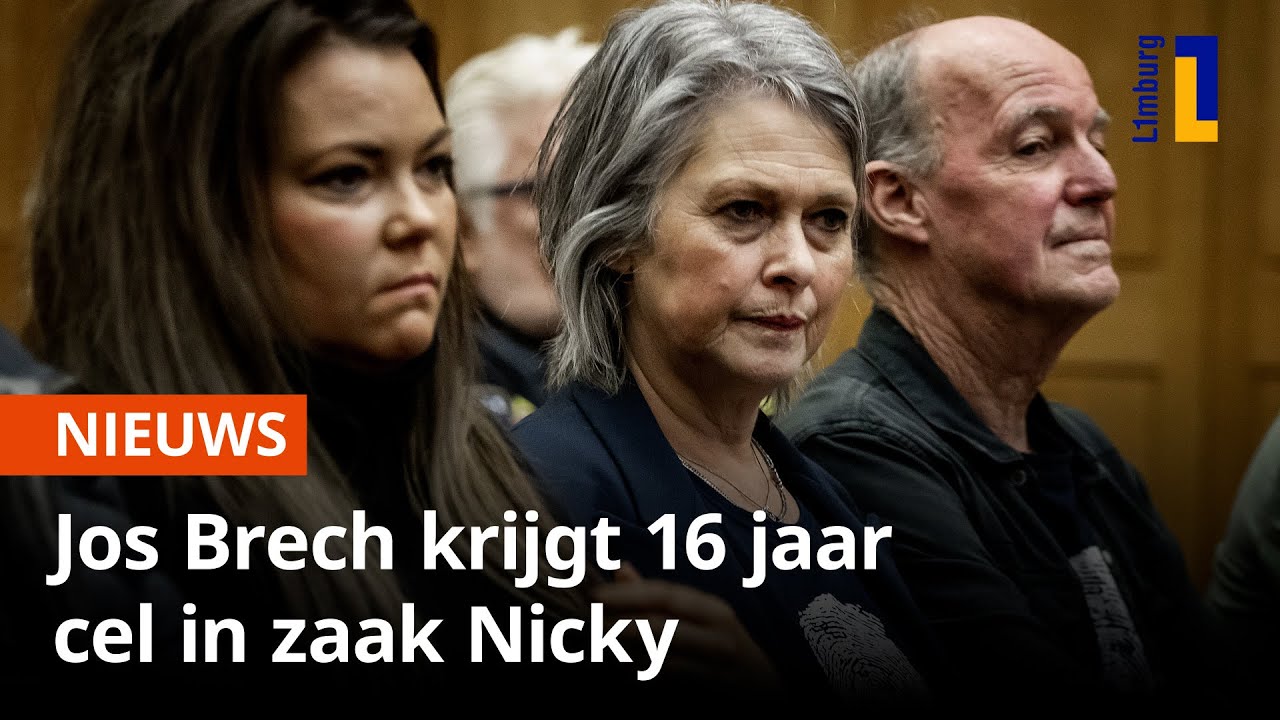 Jos Brech veroordeeld voor het ontvoeren, misbruiken en doden van Nicky Verstappen