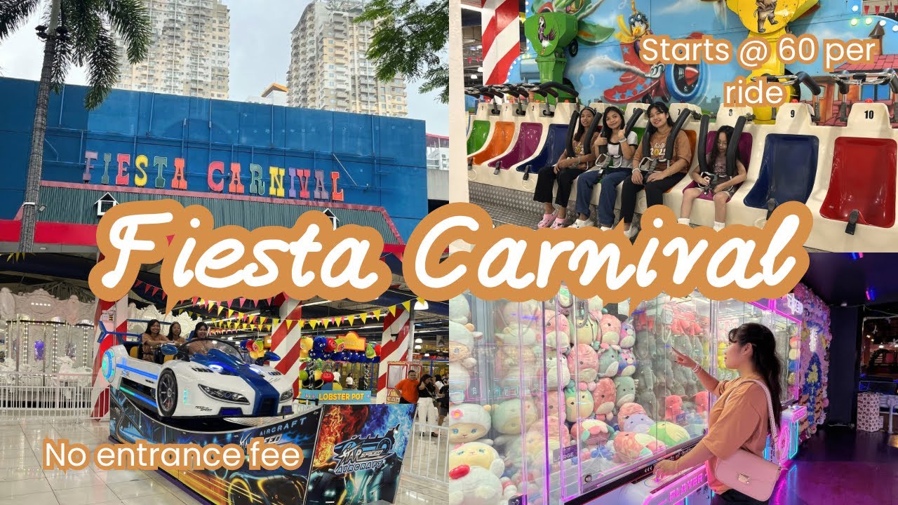 Valentines Date Idea 2025: Fiesta Carnival Cubao | Indoor Amusement Park | Den Ramos