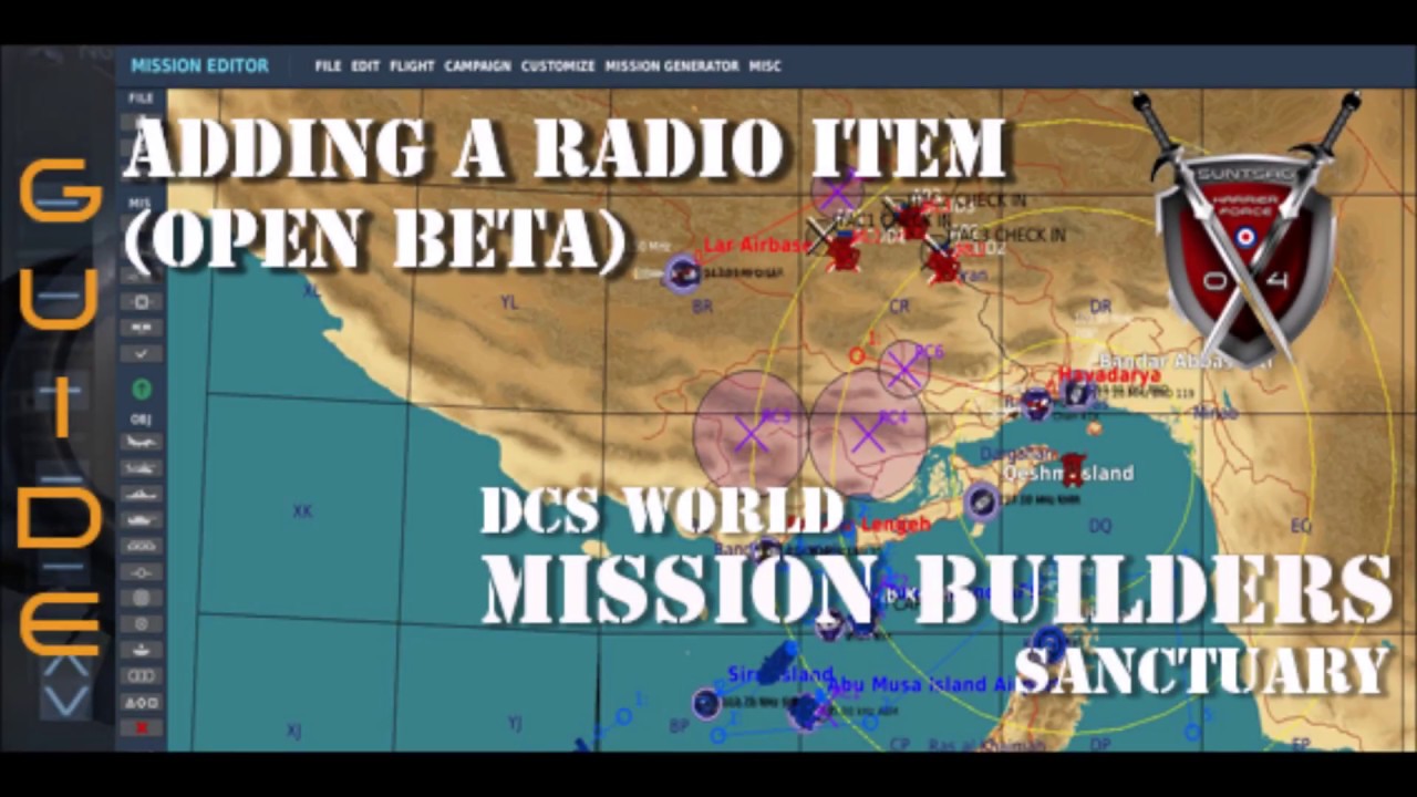 Add Radio Menu Item - DCS Mission Editor